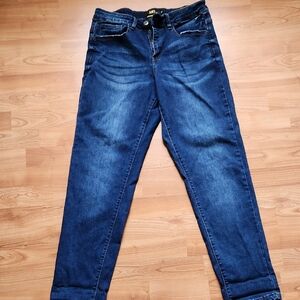Lucky & Blessed Dark Blue Skinny Jeans